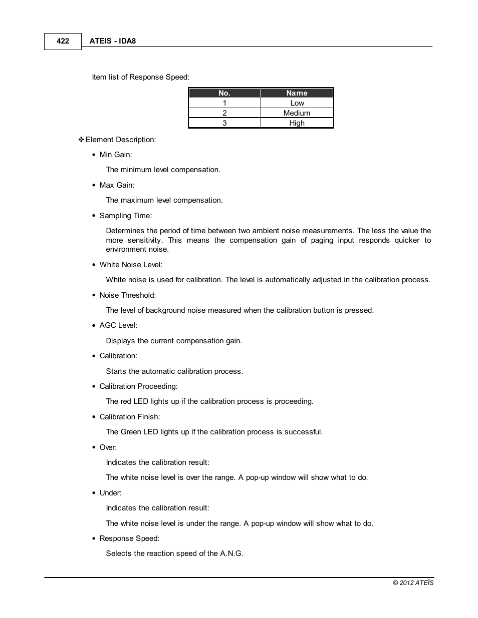 ATEIS IDA8 User Manual | Page 422 / 582