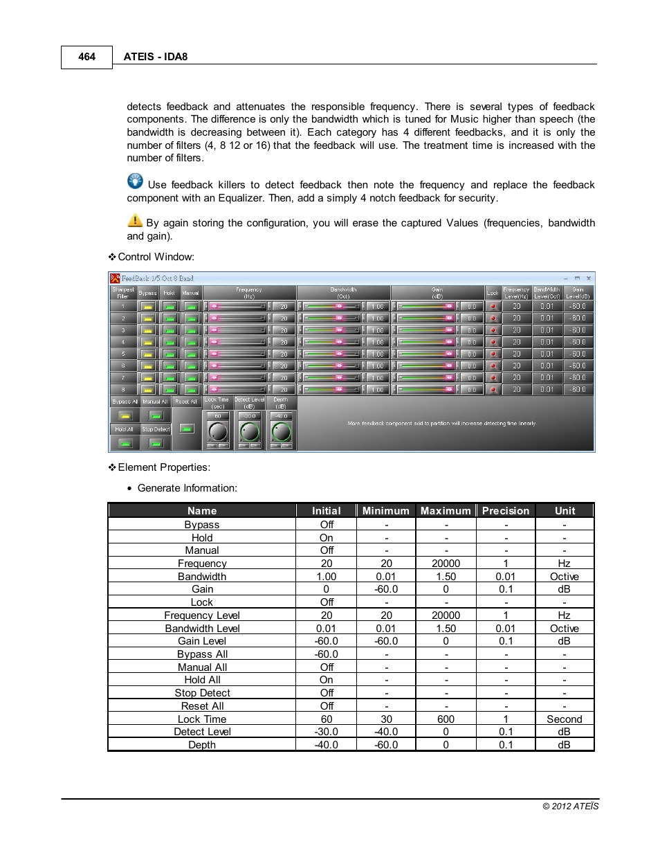 ATEIS IDA8 User Manual | Page 464 / 582