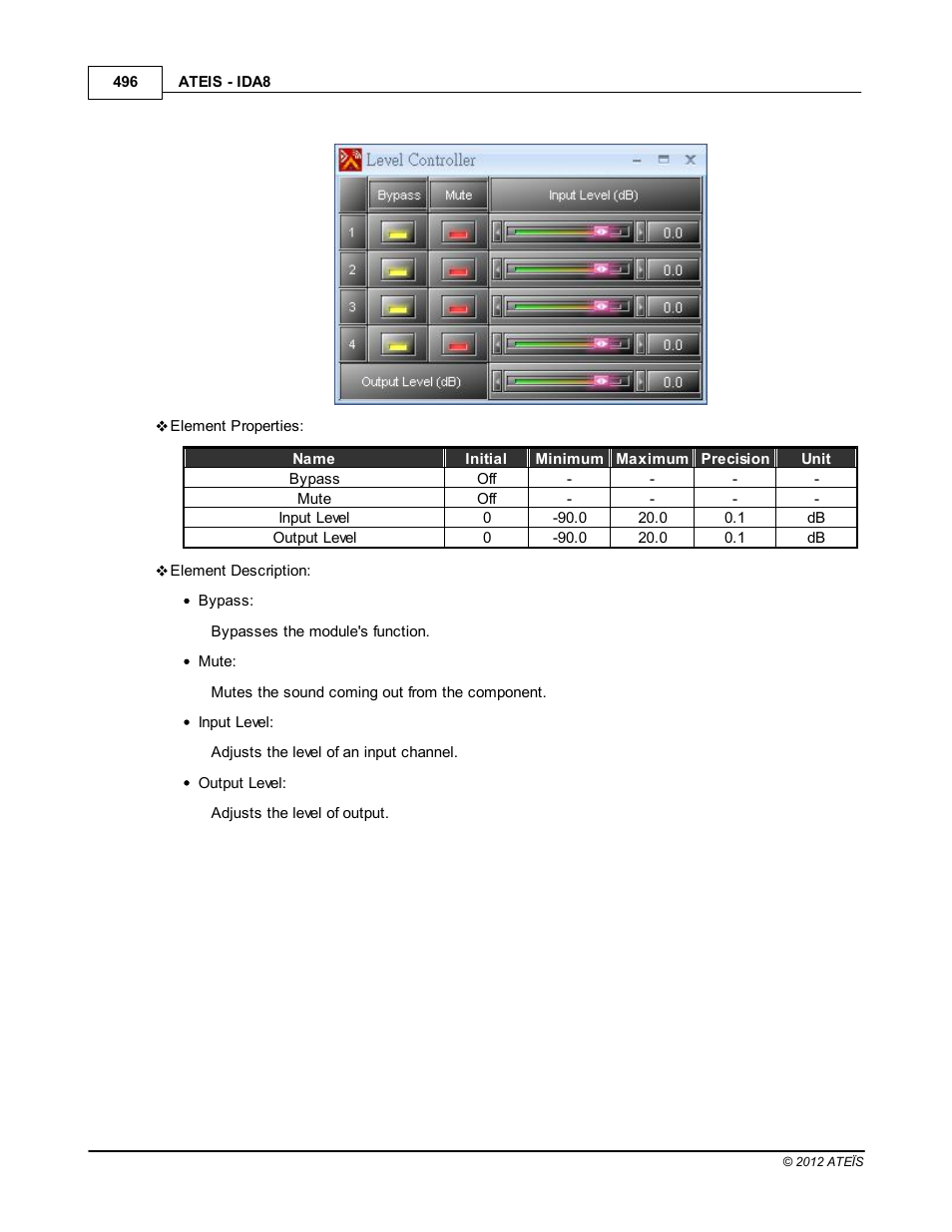 ATEIS IDA8 User Manual | Page 496 / 582