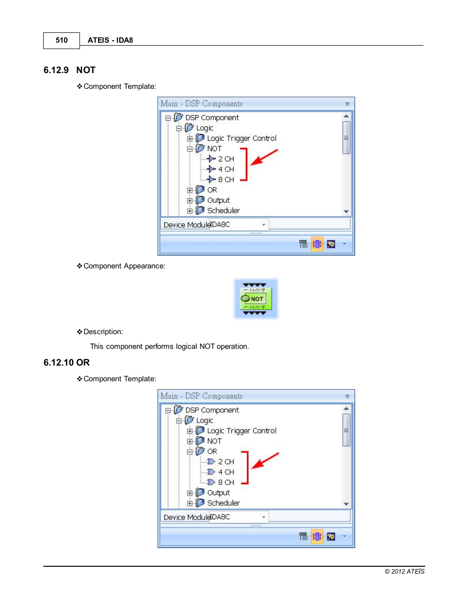 ATEIS IDA8 User Manual | Page 510 / 582