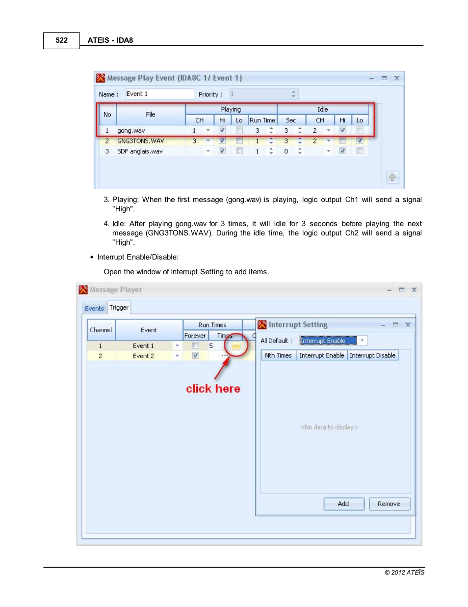 ATEIS IDA8 User Manual | Page 522 / 582