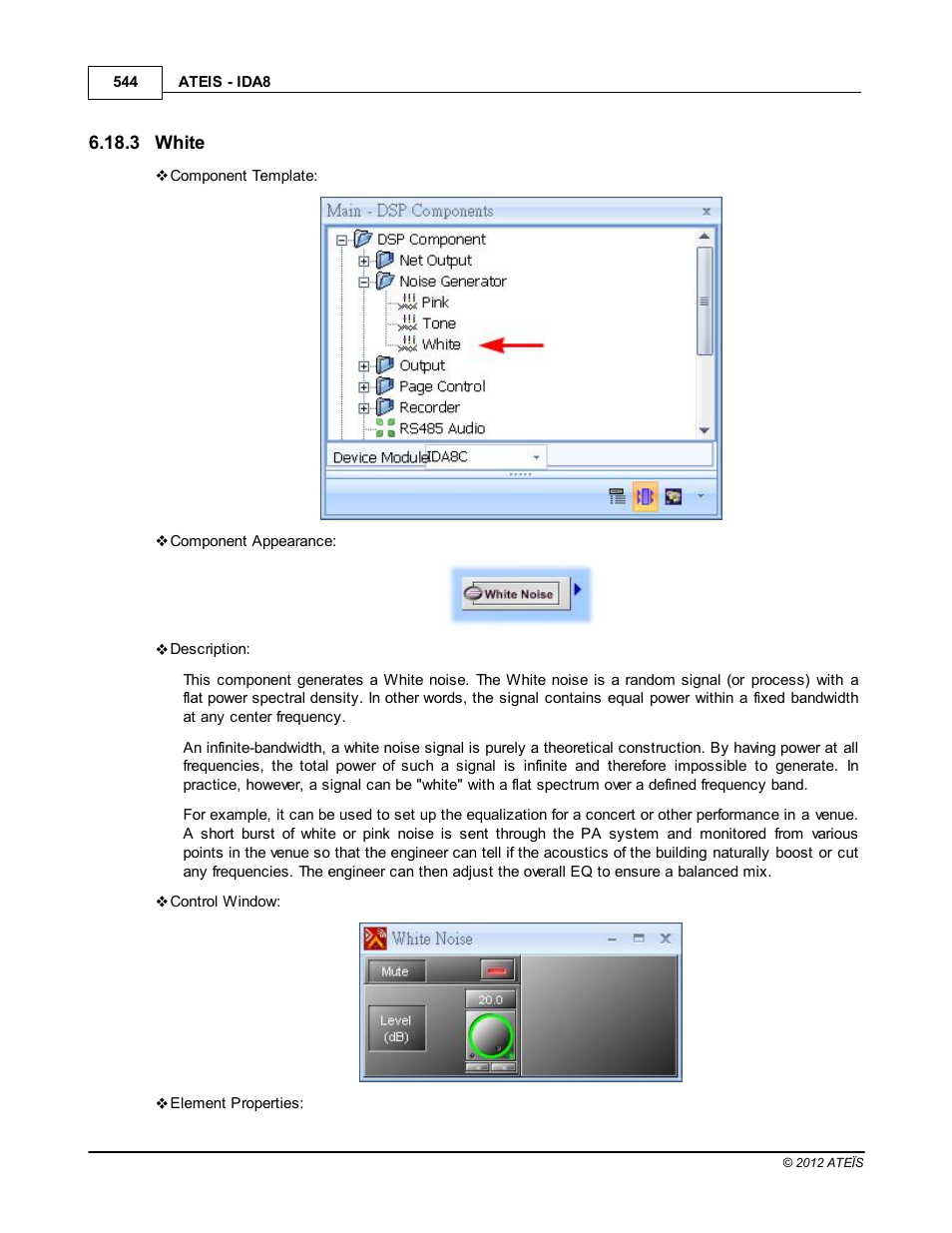 White | ATEIS IDA8 User Manual | Page 544 / 582