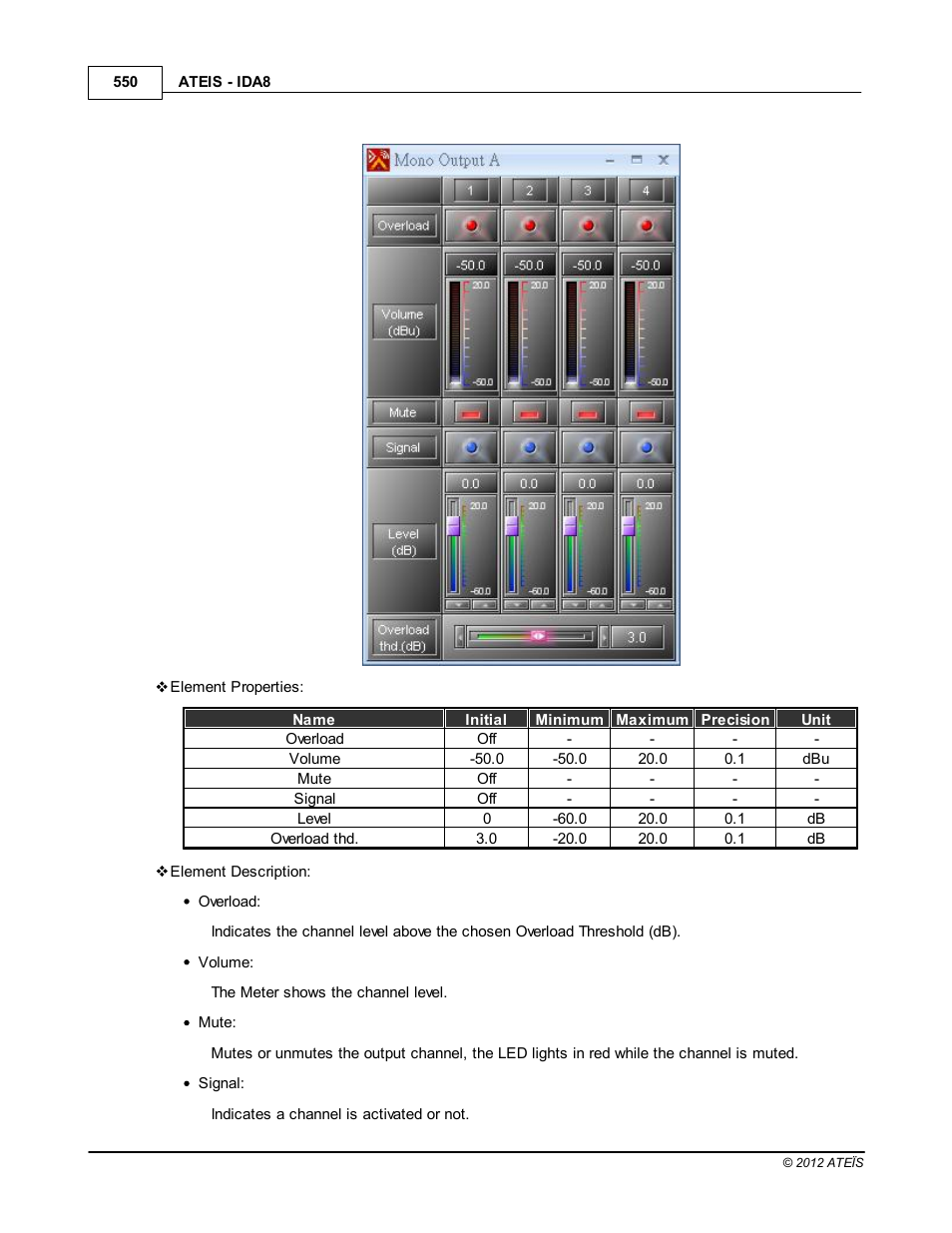 ATEIS IDA8 User Manual | Page 550 / 582