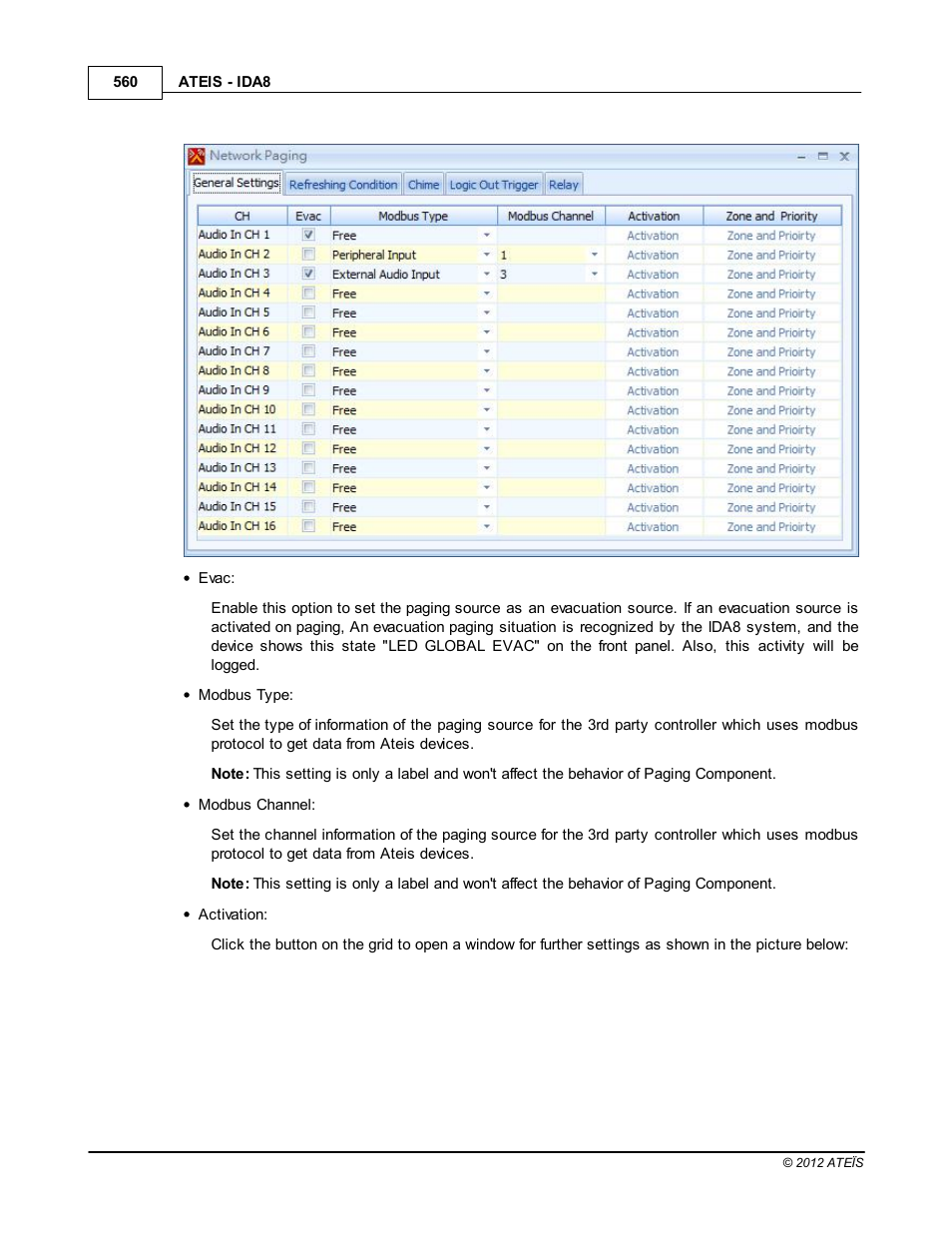 ATEIS IDA8 User Manual | Page 560 / 582