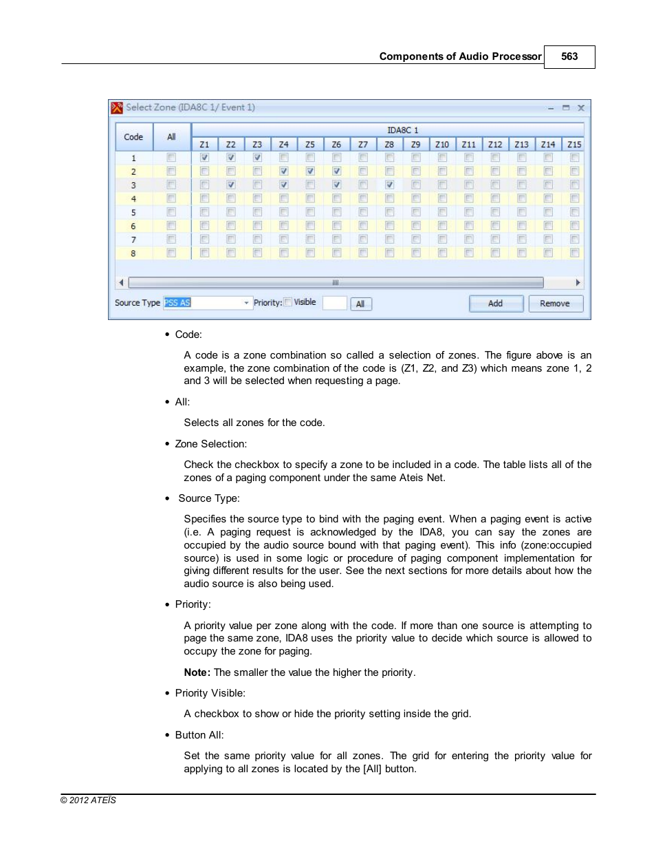 ATEIS IDA8 User Manual | Page 563 / 582