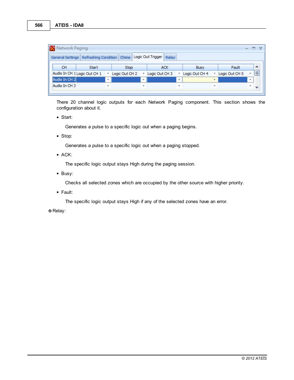 ATEIS IDA8 User Manual | Page 566 / 582
