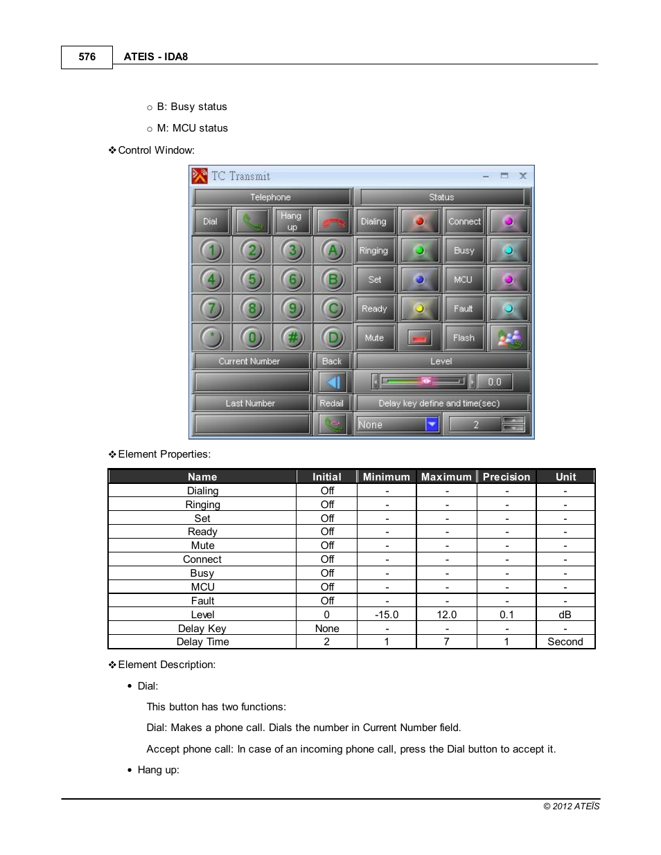 ATEIS IDA8 User Manual | Page 576 / 582