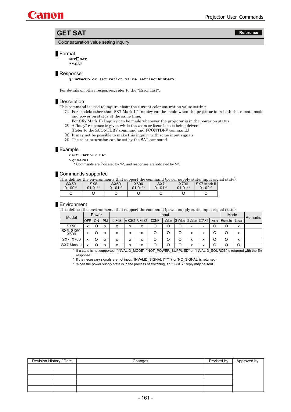 Get sat | Canon SX 50 User Manual | Page 167 / 244