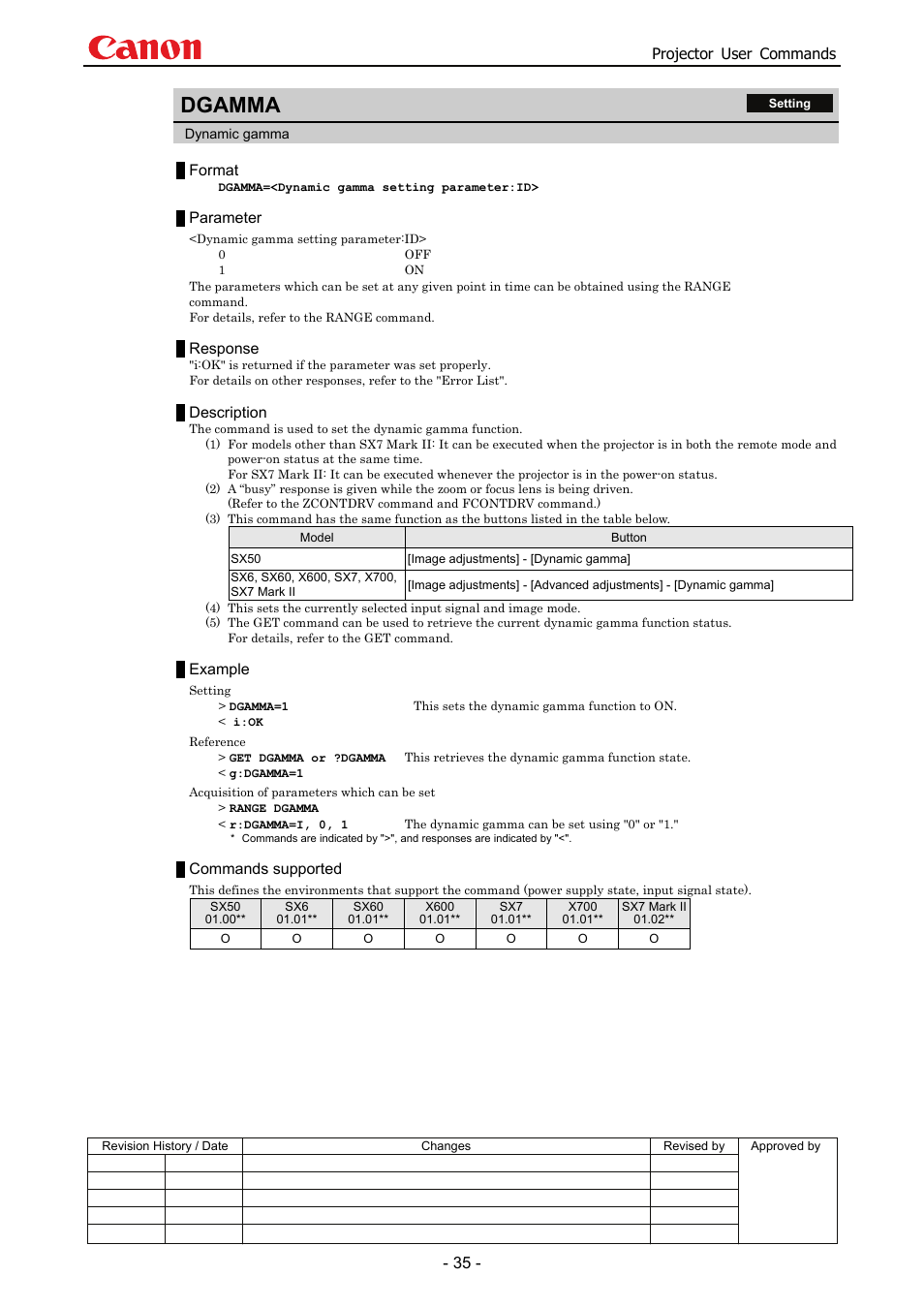 Dgamma | Canon SX 50 User Manual | Page 41 / 244