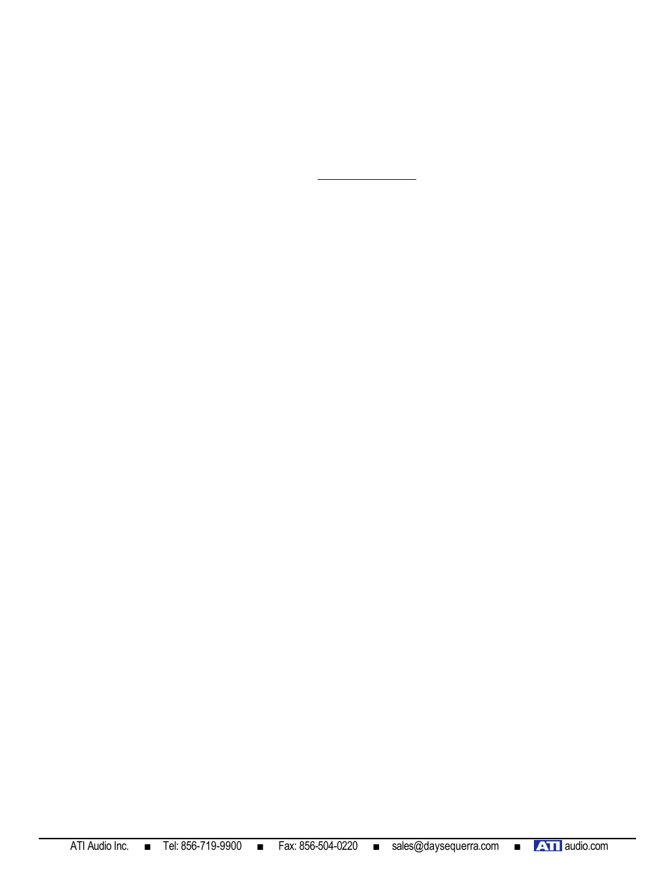 ATI Audio DA208 User Manual | Page 6 / 6
