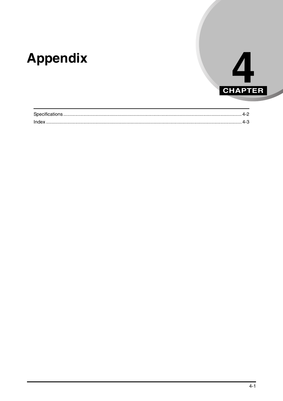 Appendix, Section 4 | Canon D1 User Manual | Page 24 / 28