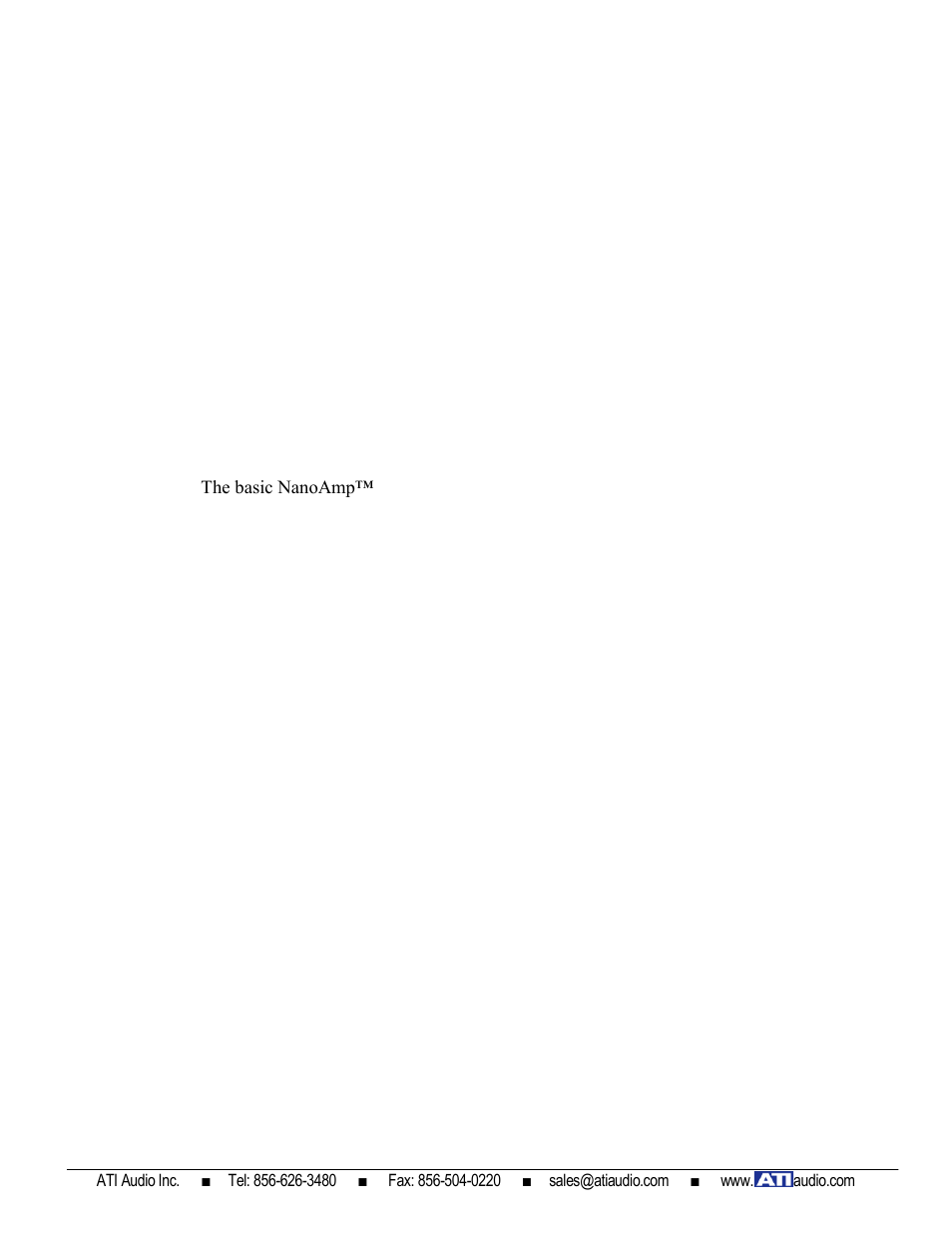 ATI Audio DM500 User Manual | Page 2 / 6