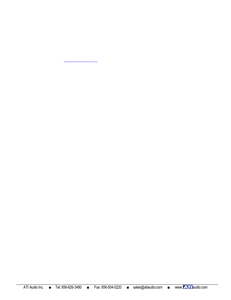 ATI Audio DM500 User Manual | Page 6 / 6