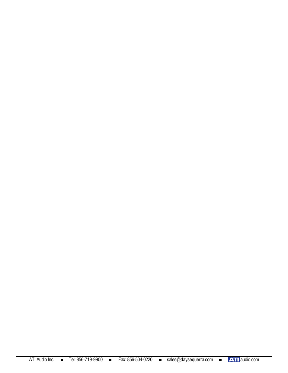 ATI Audio DMA103 User Manual | Page 3 / 8