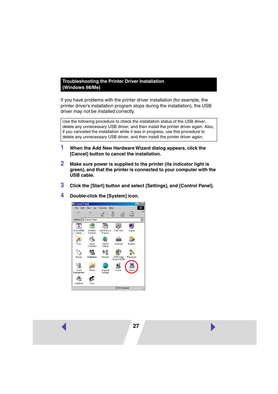 In this user guide, P.27) | Canon CP100 User Manual | Page 27 / 62