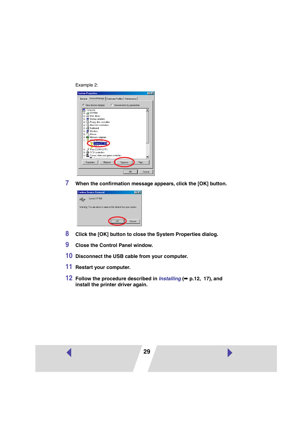 Canon CP100 User Manual | Page 29 / 62