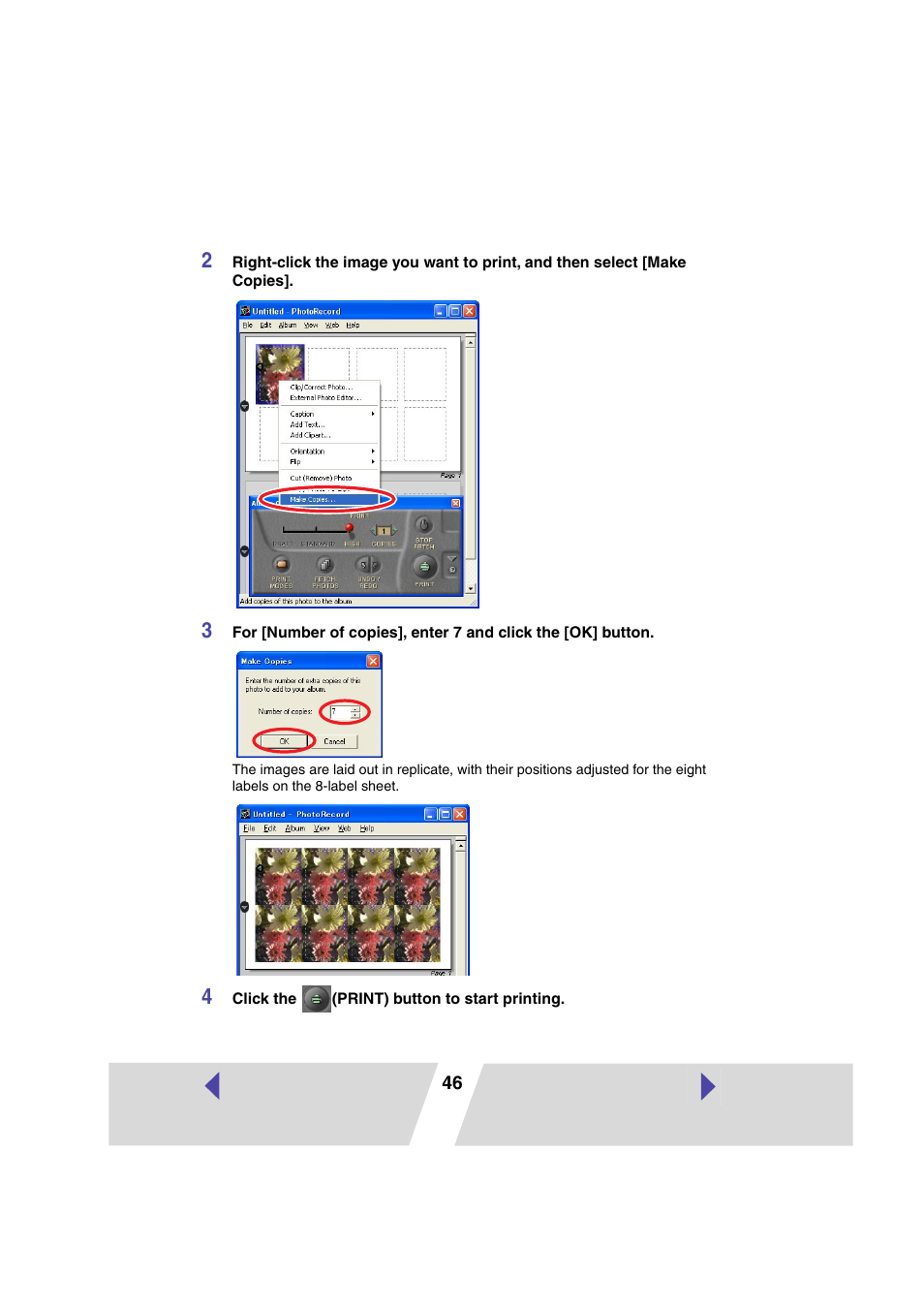 Canon CP100 User Manual | Page 46 / 62