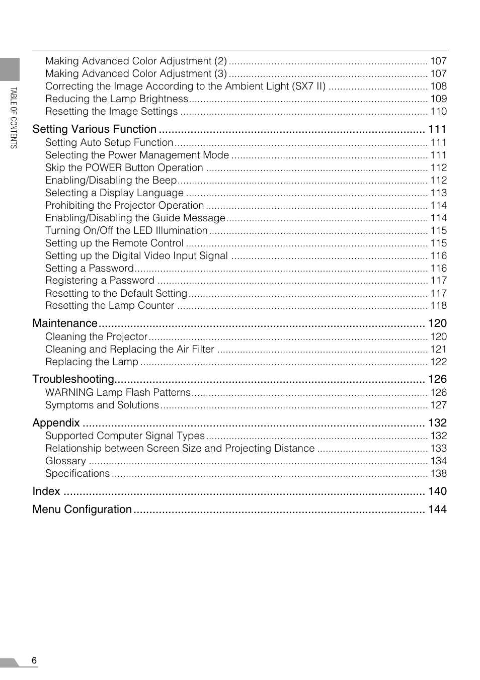 Canon SX7 MARKII User Manual | Page 6 / 146