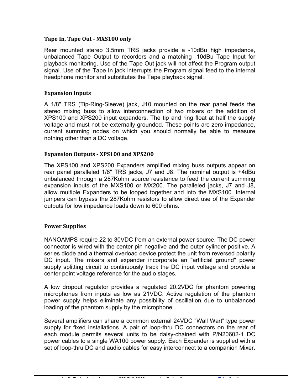 ATI Audio MX200 User Manual | Page 8 / 16