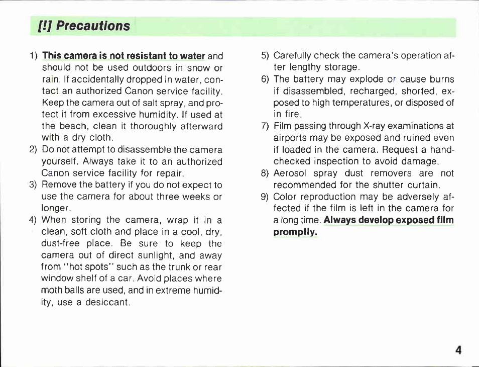 Canon EF-M User Manual | Page 2 / 72