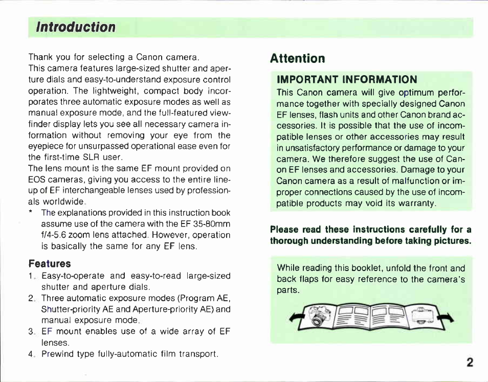 Canon EF-M User Manual | Page 4 / 72