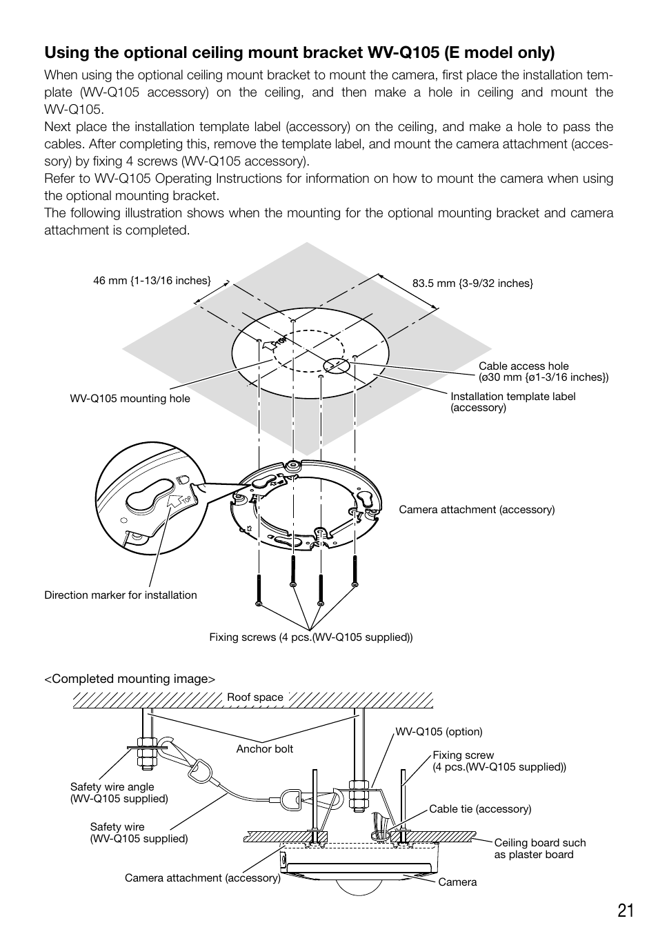 Audio Enhancement WV-SF448 User Manual | Page 21 / 40