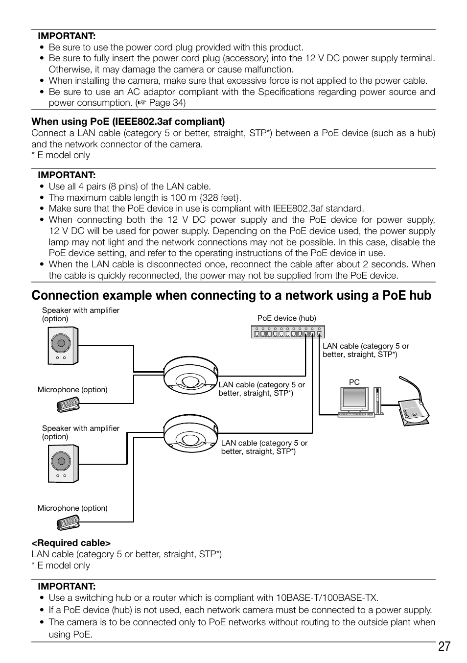 Audio Enhancement WV-SF448 User Manual | Page 27 / 40