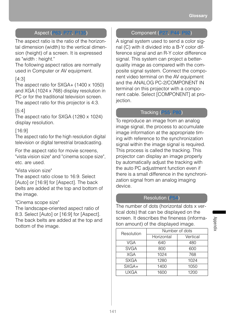 Canon HDMI SX800 User Manual | Page 141 / 154