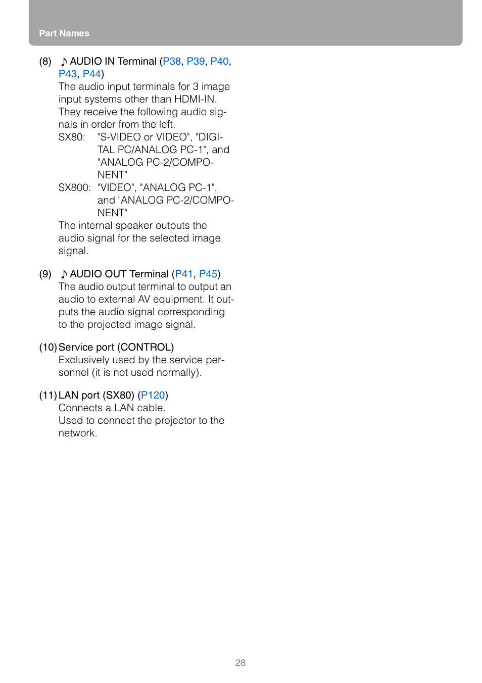 Canon HDMI SX800 User Manual | Page 28 / 154