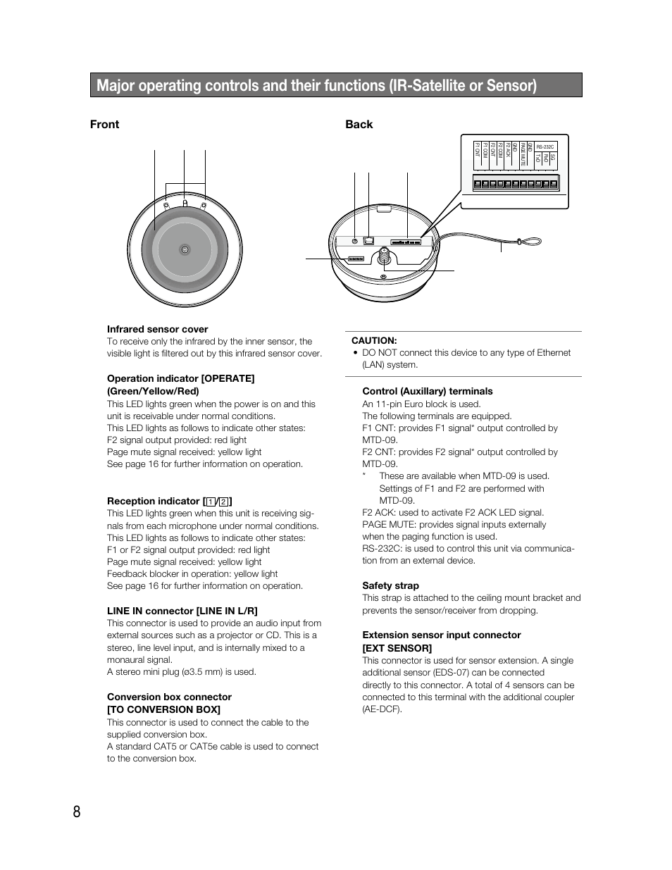 Audio Enhancement TLD100 User Manual | Page 8 / 36