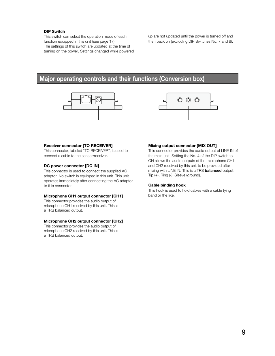 Audio Enhancement TLD100 User Manual | Page 9 / 36