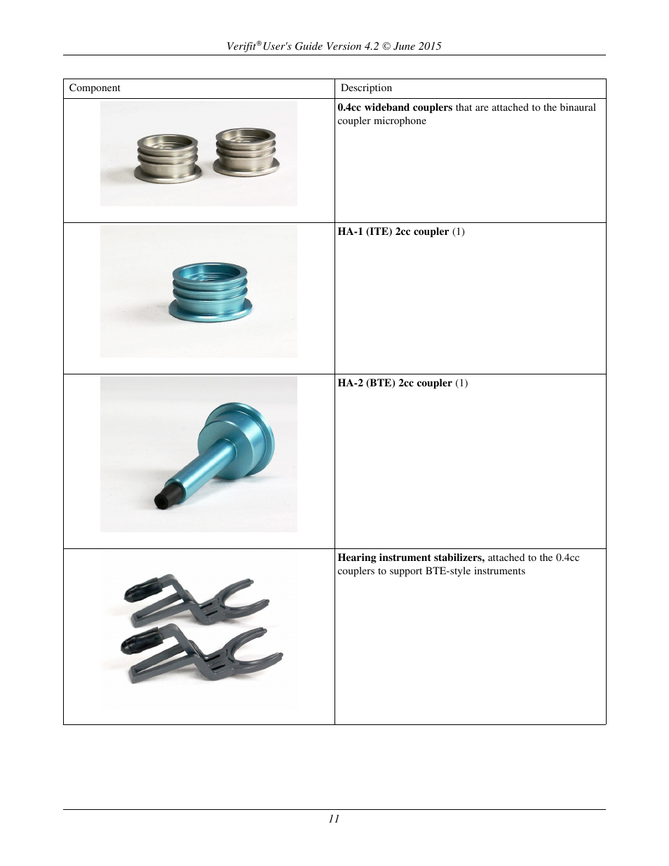 Audioscan Verifit 2 User Manual | Page 11 / 156