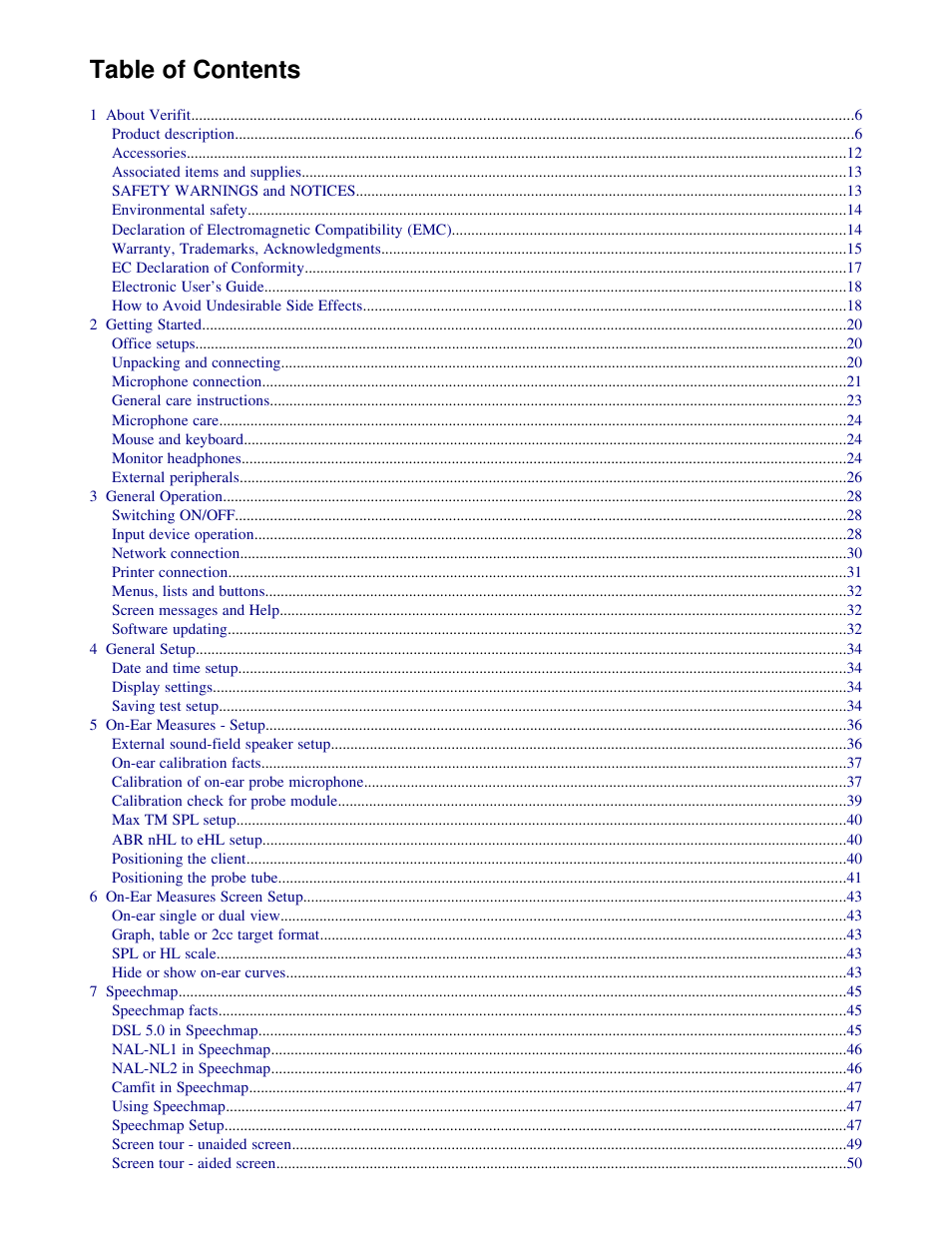 Audioscan Verifit 2 User Manual | Page 2 / 156