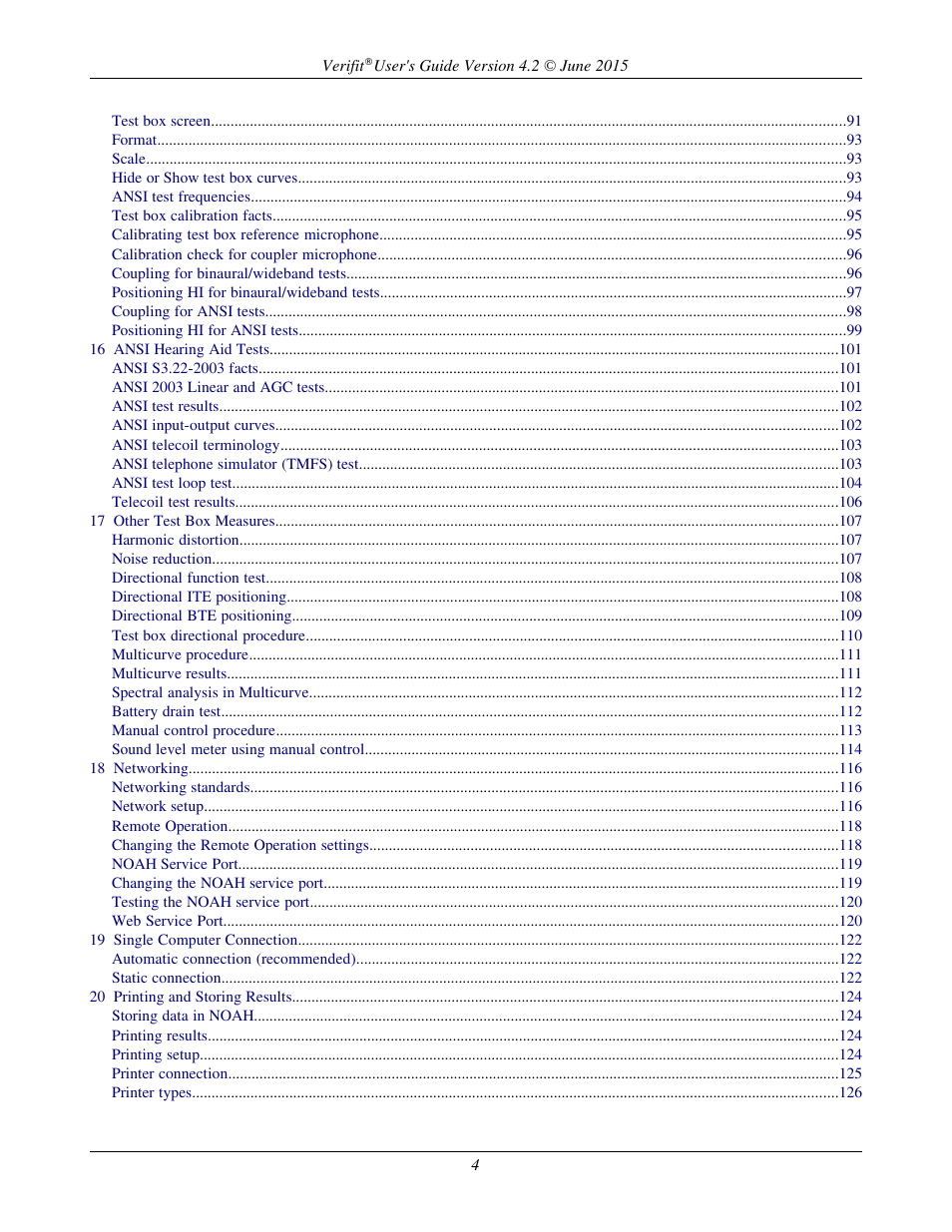 Audioscan Verifit 2 User Manual | Page 4 / 156