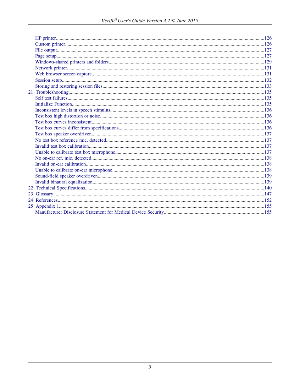 Audioscan Verifit 2 User Manual | Page 5 / 156