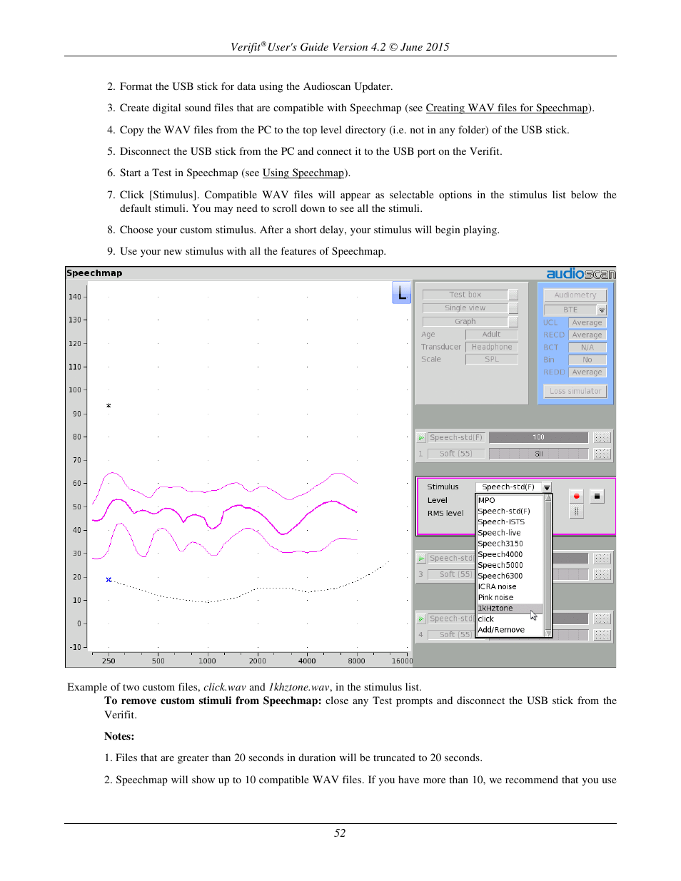 Audioscan Verifit 2 User Manual | Page 52 / 156