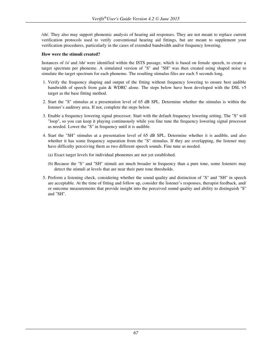 Audioscan Verifit 2 User Manual | Page 67 / 156