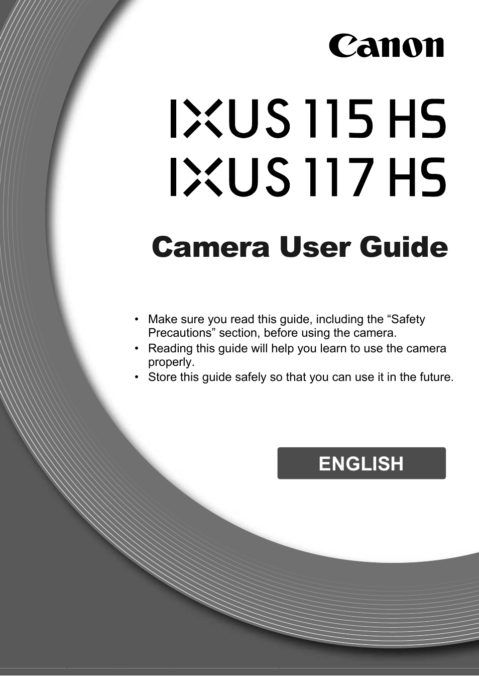 Canon IXUS 115 HS User Manual | 209 pages