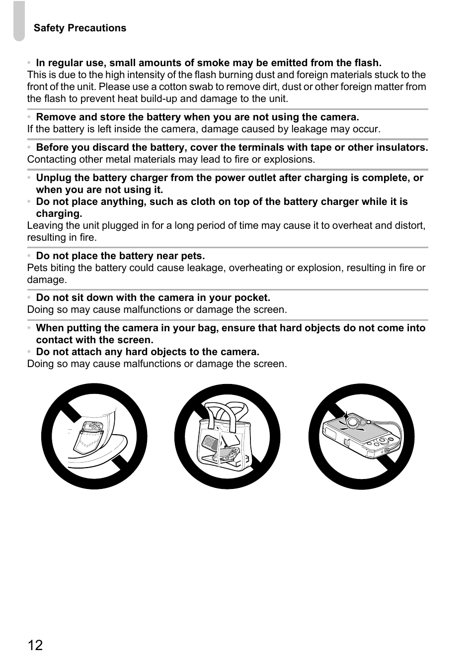 Canon IXUS 115 HS User Manual | Page 12 / 209