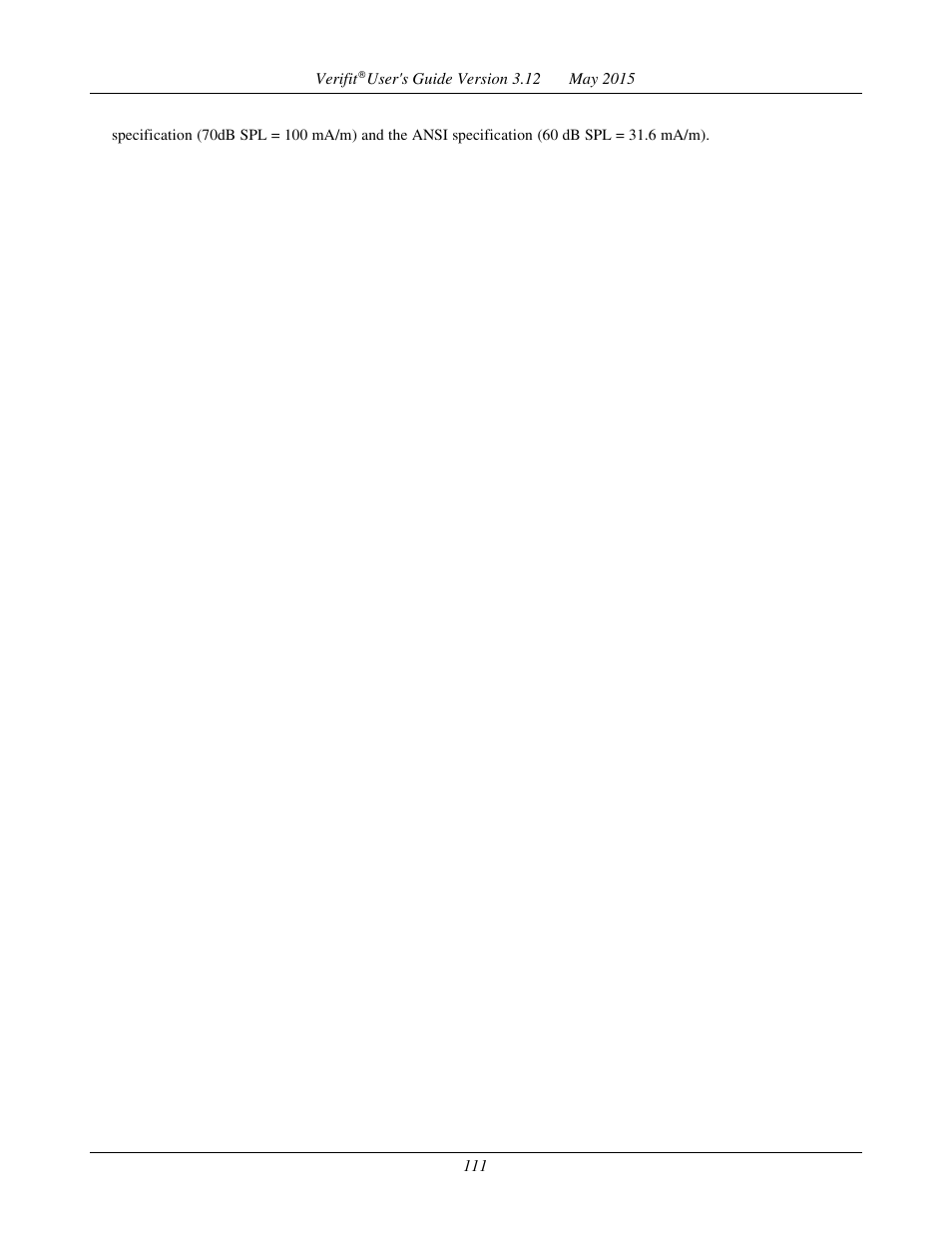 Audioscan Verifit User Manual | Page 111 / 155
