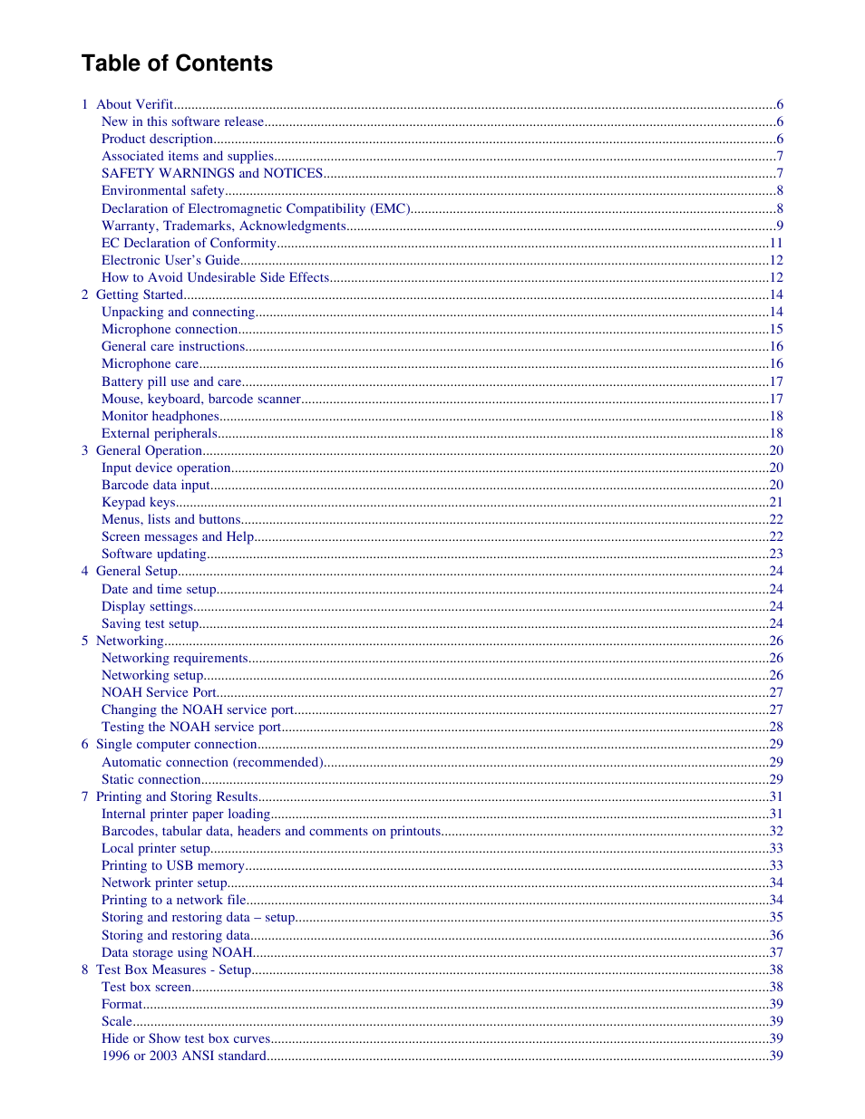 Audioscan Verifit User Manual | Page 2 / 155