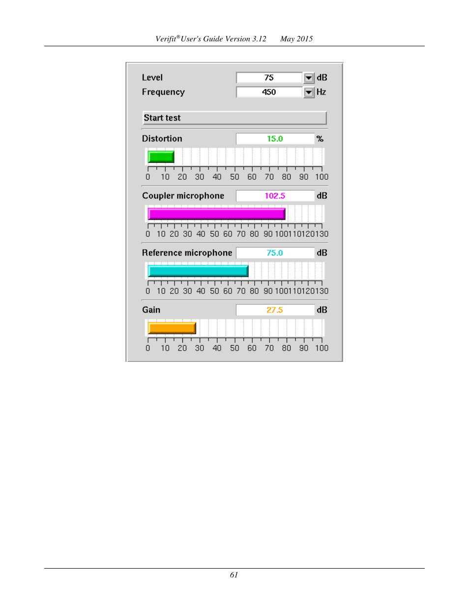 Audioscan Verifit User Manual | Page 61 / 155
