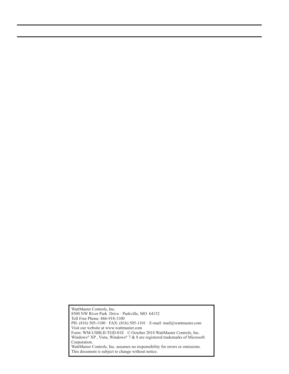 Auto-Zone Control Systems USB-Link 2 Technical Guide, Installation Instructions for the USB-Link 2 (Version 01E) User Manual | Page 2 / 19