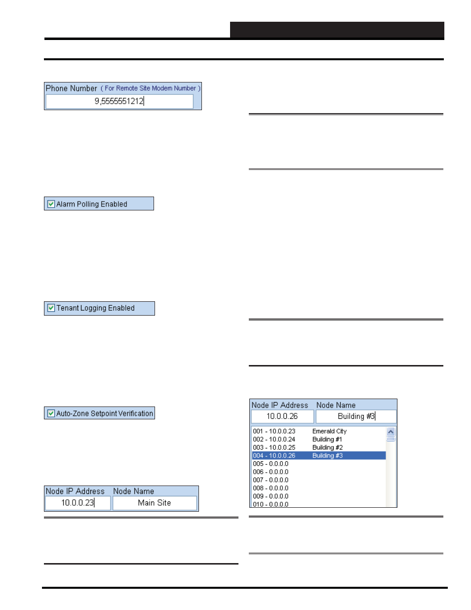Step 2: job-site set-up, Job-site setup | Auto-Zone Control Systems Prism 2 Graphical Interface Technical Guide (Version 01J) User Manual | Page 11 / 52