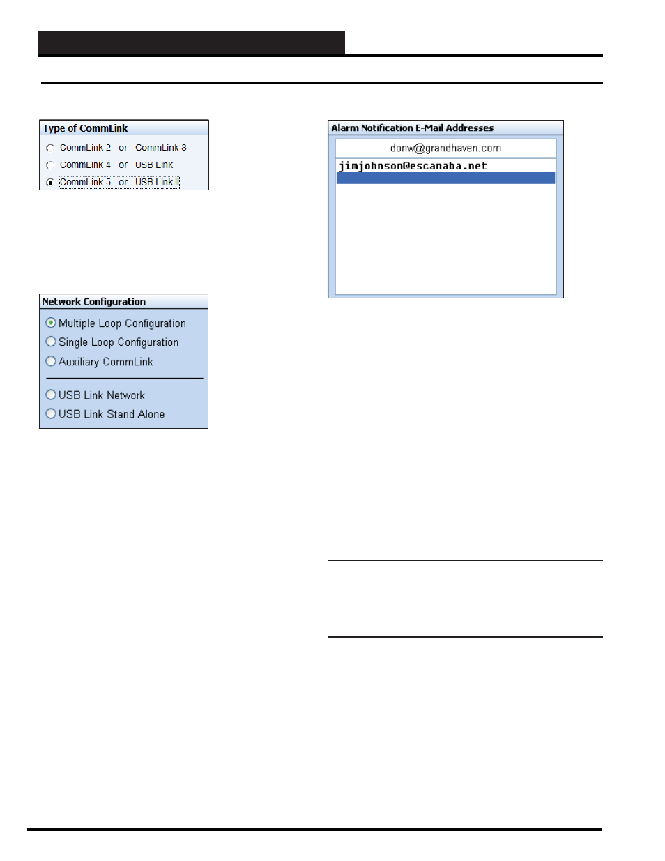 Step 2: job-site set-up, Network configuration and alarm notification, Prism 2 technical guide 12 | Auto-Zone Control Systems Prism 2 Graphical Interface Technical Guide (Version 01J) User Manual | Page 12 / 52
