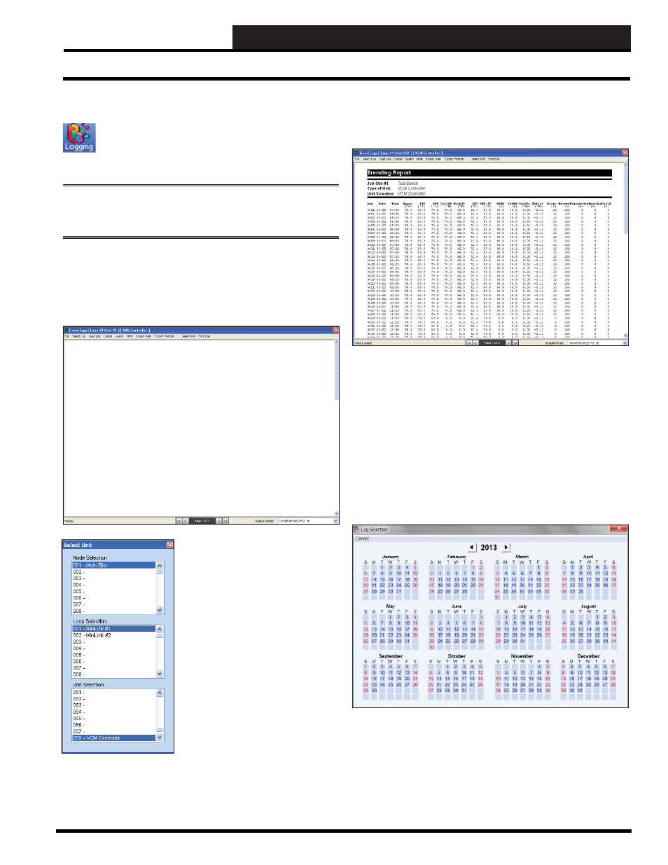 Step 10: trend logging & printing, Trend logging step 10: trend logging and printing | Auto-Zone Control Systems Prism 2 Graphical Interface Technical Guide (Version 01J) User Manual | Page 29 / 52