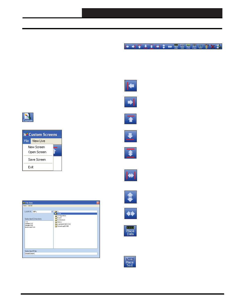 Step 12: creating custom screens, Overview step 12: creating custom screens, Prism 2 technical guide 33 | Auto-Zone Control Systems Prism 2 Graphical Interface Technical Guide (Version 01J) User Manual | Page 33 / 52