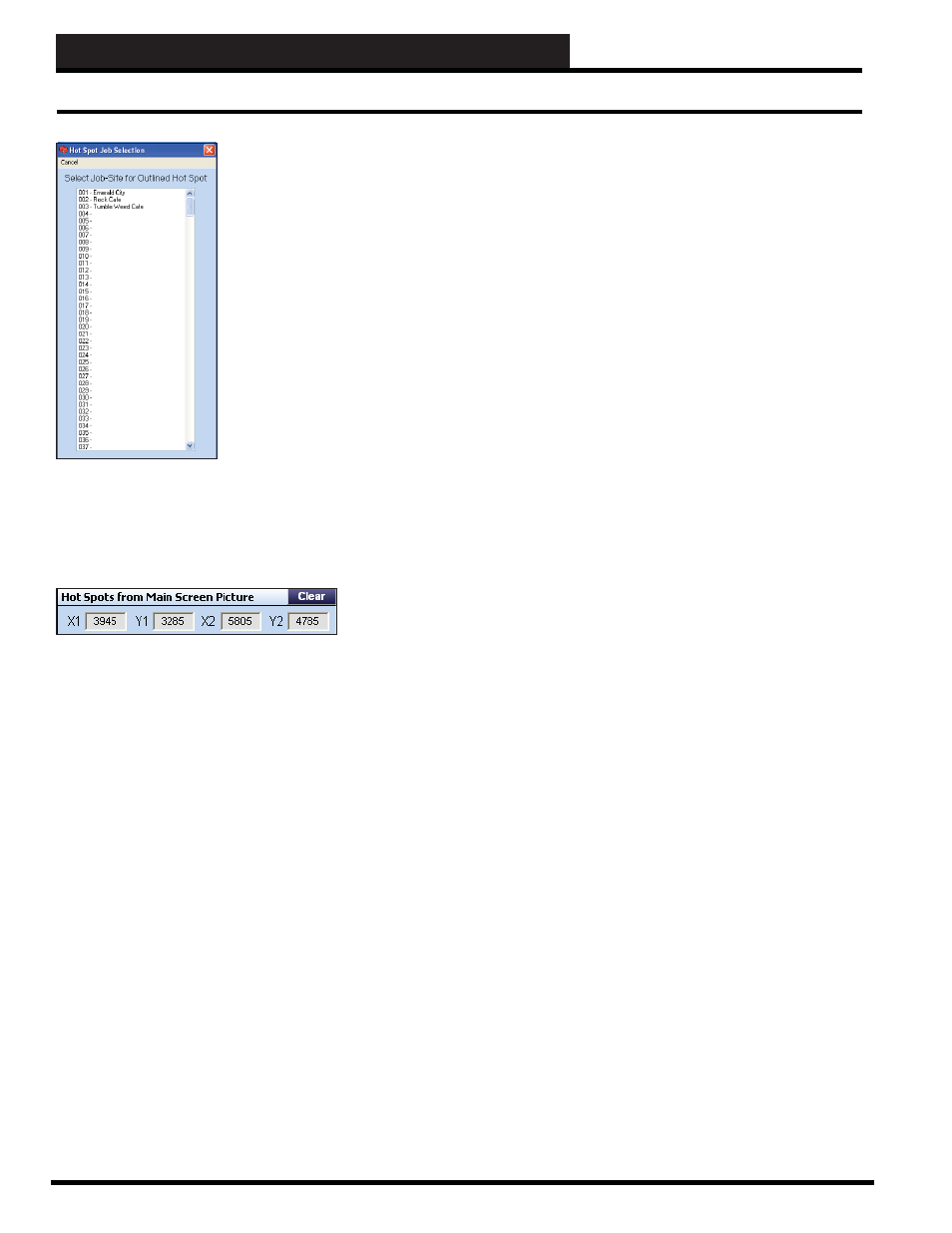 Step 12: creating custom screens, Hot spots | Auto-Zone Control Systems Prism 2 Graphical Interface Technical Guide (Version 01J) User Manual | Page 38 / 52