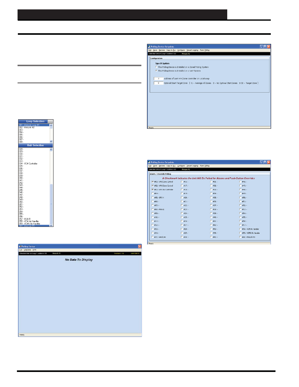 Appendix c - system manager ts alarm polling, Setting up alarm polling for the system manager ts | Auto-Zone Control Systems Prism 2 Graphical Interface Technical Guide (Version 01J) User Manual | Page 42 / 52
