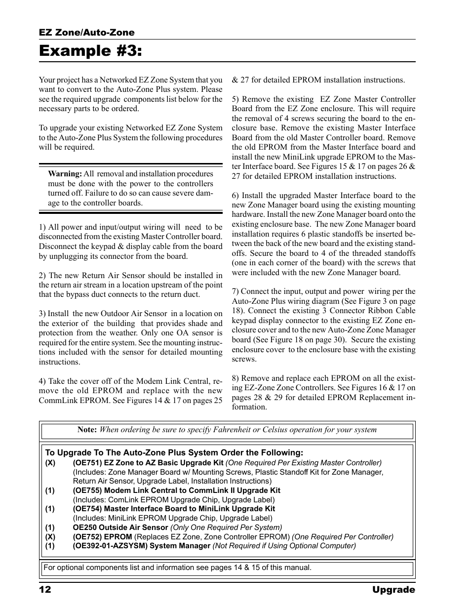 Example #3 | Auto-Zone Control Systems EZ-Zone to Auto-Zone Upgrade Guide (Version 01C) User Manual | Page 12 / 34
